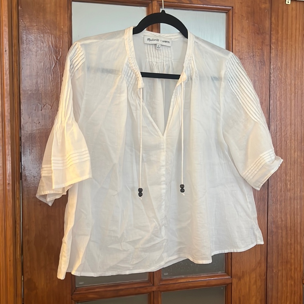 Madewell light summer blouse